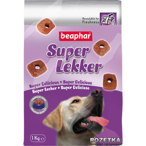 Лакомство для собак Beaphar Super Lekker печенье 1 кг (16982) (8711231169825)