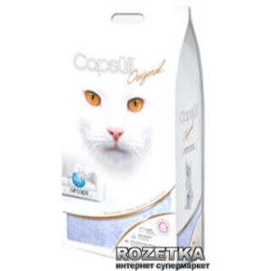 Наполнитель для кошачьего туалета Capsull Original Кварцевый впитывающий 15 кг (32 л) (3661726030077) ТОП в Ужгороде