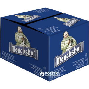 Упаковка пива Monchshof Schwarzbier темне фільтроване 4.9% 0.5 л x 20 шт (4082100002104) ТОП в Ужгороді