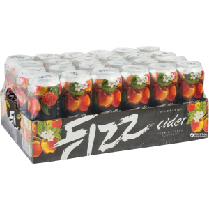 Упаковка сидра Fizz Apple 4.5% 0.5 л x 24 банки (4740098084440) в Ужгороде