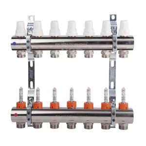 Коллектор Icma 1" 7 выходов, с расходомером №K013 лучшая модель в Ужгороде