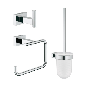 Набор аксессуаров 3 в 1 GROHE ESSENTIALS CUBE NEW 40757001 ТОП в Ужгороде