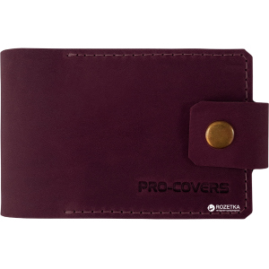 Картхолдер Pro-Covers PC04080059 Бордовий (2504080059005) рейтинг