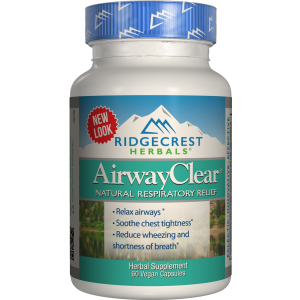 Натуральная добавка Ridgecrest Herbals AirwayClear 60 гелевых капсул (355724001209) ТОП в Ужгороде