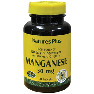 Минералы Natures Plus Марганец 50 мг 90 таблеток (97467034501) в Ужгороде