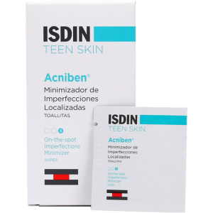 Вологі серветки Isdin Teen Skin Acniben 30 шт (8470001509833) ТОП в Ужгороді