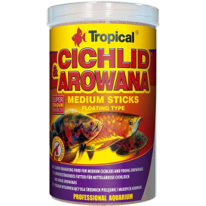 Корм Tropical Cichlid&amp;Arowana Medium Sticks для акваріумних риб у паличках 1 л (5900469635261) в Ужгороді