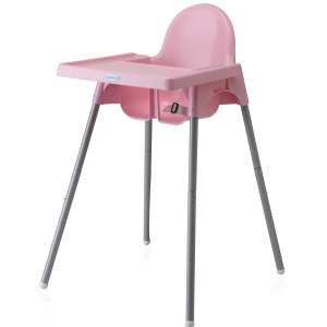 Стільчик для годування Babyhood рожевий (BH-501P) (6923149602833)
