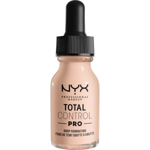 хорошая модель Жидкая тональная основа для лица NYX Professional Makeup Total Control Pro 1.3 Light Porcelain 13 мл (800897206802)