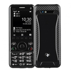 2E E240 Power Dual Sim Black