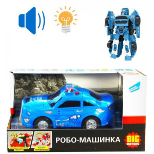 Машинка Big Motors Робо-машинка Поліцейська (D622-H044A) (4812501162974)