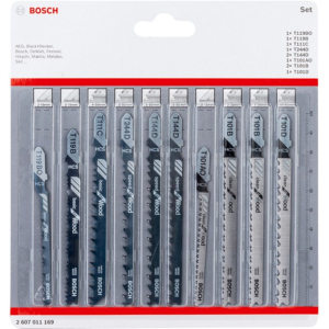 Пильные полотна для лобзика Bosch Wood 10 шт (2607011169) лучшая модель в Ужгороде