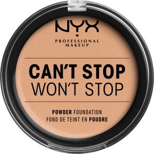 Пудра NYX Professional Makeup Can`t Stop Won`t Stop Full Coverage Powder Foundation 07 Natural 10.7 г (800897182847) ТОП в Ужгороді