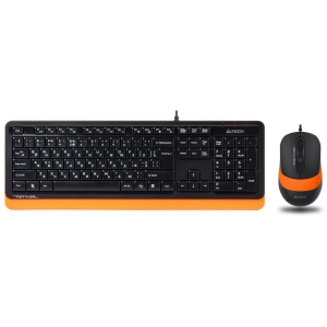 купить Комплект проводной A4Tech F1010 USB Orange (4711421943093)