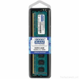 Модуль пам'яті для комп'ютера DDR3 4GB 1600 MHz GOODRAM (GR1600D364L11S/4G) ТОП в Ужгороді